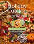 Holiday Catalog 2016 Edition