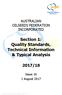 Section 1: Quality Standards, Technical Information & Typical Analysis