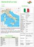 Market Brief on Italy