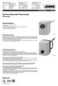 Surface-Mounted Thermostat ATH series