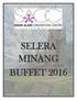 SELERA MINANG BUFFET 2016