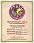 TAXCO MEXICAN GRILL