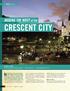 MAKING THE MOST of the CreSCeNT CITy