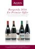 Burgundy 2016 En Primeur Offer