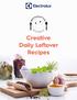Creative Daily Leftover Recipes