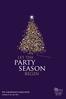party nights in style celebrate the festive season Festive at the cheltenham chase hotel