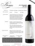 2014 TOPOGRAPHY RED WINE NAPA VALLEY