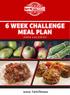 6 WEEK CHALLENGE MEAL PLAN
