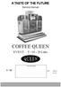 Service manual COFFEE QUEEN Litre. Your retail dealer S / GB REV