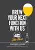 BREW YOUR NEXT FUNCTION WITH US