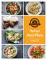 Perfect Meal Plans. Week 12