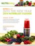 INTO THE NEW YEAR 2014 NUTRIBLAST CLEANSE