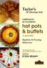 hot pots & buffets a speciality