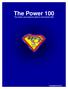The Power 100. The world s most powerful spirits & wine brands