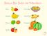 Fabulous Fall Fruits and Vegetables