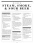 STEAM, SMOKE, & SOUR BEER