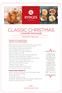 PORT MACQUARIE CLASSIC CHRISTMAS CANAPÉ PACKAGE. Additional items $3.50 per selection.