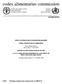 JOINT FAO/WHO FOOD STANDARDS PROGRAMME CODEX ALIMENTARIUS COMMISSION. Twenty-Eighth Session Rome, Italy, 4-9 July 2005