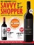 SAVVY SHOPPER. Apr 1 st to Apr 28 th. Largest Selection of Spirits, Beer & Wine! limited time offers, new products & exclusives BEST SELLER $ 11 SAVE