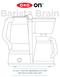 Barista Brain 12-CUP COFFEE BREWING SYSTEM INSTRUCTIONS FOR USE