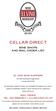 cellar direct WINE SHOPS AND MAIL ORDER LIST EL VINO WINE SHIPPERS Greenwich High Road, London SE10 8JA