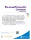 Paramus Community Cookbook