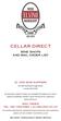 cellar direct WINE SHOPS AND MAIL ORDER LIST EL VINO WINE SHIPPERS Greenwich High Road, London SE10 8JA
