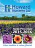 Hardy Perennials. Howard Nurseries Ltd