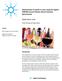 Application note. Determination of metals in wine using the Agilent 4100 Microwave Plasma-Atomic Emission Spectrometer. Food Testing and Agriculture