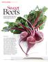 Beets. Sweet. Delicate, gorgeous and easy to prepare, beets are filled with disease-fighting nutrients.