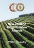 Silver. Bronze. New Zealand Organic Wine Awards Results