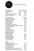 Estrella Damm $6.00 $9.00 Asahi $6.00 $9.00 Cricketers Spearhead Pale Ale $6.00 $9.00 Mountain Goat Steam Ale $6.00 $9.00
