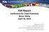 FDA Report Conference for Food Protection Boise, Idaho April 16, 2016