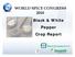 WORLD SPICE CONGRESS 2010 Black & White Pepper Crop Report. Harris Freeman & Co.