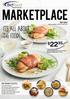 MARKETPLACE. It, s all about the food!