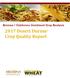 Arizona / California Combined Crop Analysis Desert Durum Crop Quality Report