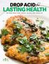 DROP ACID for LASTING HEALTH 20 RECIPES FOR IDEAL ALKALINE HEALTH