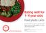 Eating well for 1-4 year olds