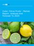 Cuba: Citrus Fruits - Market Report. Analysis And Forecast To 2025