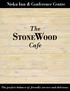 Nisku Inn & Conference Centre. The STONEWOOD. Cafe. The perfect balance of friendly service and delicious.