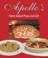 Apollo s. Flame Baked Pizza and Grill