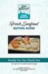 Fresh Seafood BUYING GUIDE