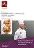 CHICKEN AND CORN BREAD NUTRITIONAL BREAD MAKING Challenge Bake & Dine