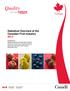 Statistical Overview of the Canadian Fruit Industry 2013