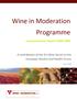Wine in Moderation Programme