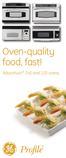 Oven-quality food, fast!