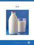 MILK. Food and Agriculture Organization of the United Nations