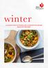 winter A COLLECTION OF WARM AND COMFORTING HEART HEALTHY RECIPES