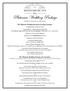 Platinum Wedding Package $ per guest plus tax and gratuity