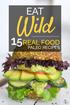 eat Wild 15real food Paleo recipes